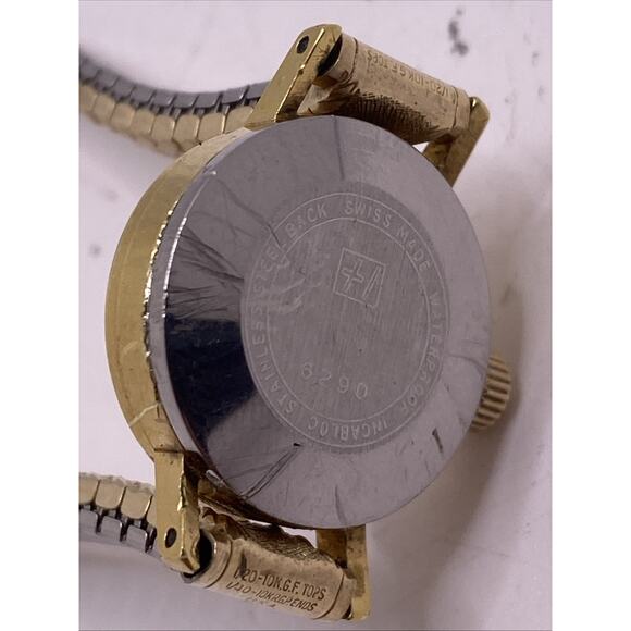 Birnbaum By Hamilton Swiss Made Mechanical Womens Watch 1/20 10k Gp Band Runs main image 7